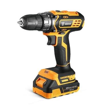 Imagem de Parafusadeira Furadeira 3/8 Polegadas 20V com Bateria e Carregador Bivolt - Deko