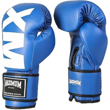 Imagem de Luva de Boxe e Muay Thai Maximum Original, Azul, 10 Oz