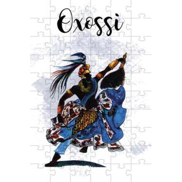 Imagem de Kit 5 Quebra-Cabeça Cognitivos Religião Órixas de 16 peças - Coleção T