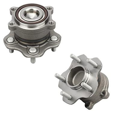 Imagem de Conjunto de rolamento e cubo de roda traseiro esquerdo esquerdo para Nissan 2007-12 Altima 3.5L, 5 alças com ABS, 2009-2016 Maxima 2013-15 Pathfinder 2013 Altima Coupe, 2013-16 Infiniti QX60-FWD/JX35