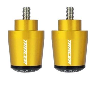 Imagem de Extremidades de manoplas de guidão de motocicleta, tampas de extremidade de manoplas, acessórios deslizantes de peso para Tracer 700 Tracer700 2016 2017-2020