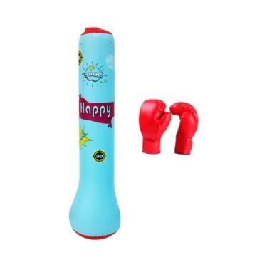 Imagem de Saco De Boxe Inflável Para Crianças, Brinquedo Inflável Divertido Com 