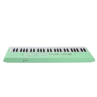 Imagem de Generic Teclado Eletrônico de Piano, Multifuncional de Piano de Teclado de 54 Durável 54 para Meninas (Verde)