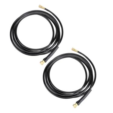 Imagem de RiToEasysports Kit de Mangueira Externa de Popa de 16 Pés de Mangueira de Direção Hidráulica para Sistemas Teleflex Com Acessórios de Latão de Borracha de Alta Resistência