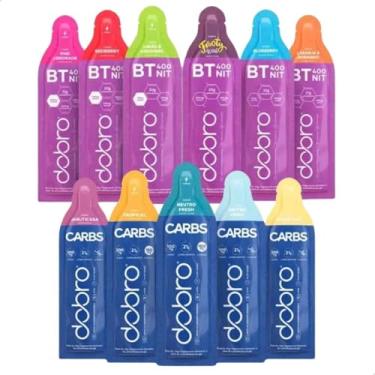 Imagem de Combo Dobroo Ultra Starter Pack - 11 Unidades - BT Nitrato 400 + Carbs Gel - Suplemento Esportivo Pré e Intra Treinos.