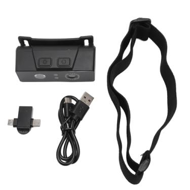 Imagem de Câmera de farol de LED suporta o interruptor inteligente do sensor de gesto para o farol da câmera corporal CAMPORME (Preto)