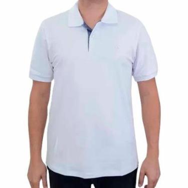 Imagem de Camiseta Polo Ogochi Essencial Slim Branca-Masculino