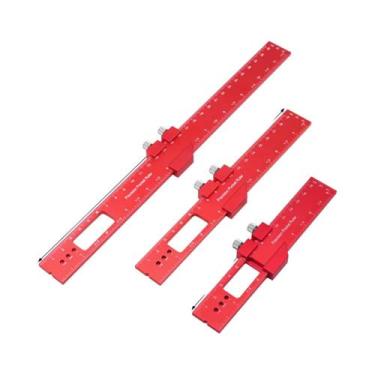 Imagem de Régua De Bolso Tipo T De Precisão, Polegada, Escrita Métrica, Carpinta