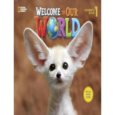 Imagem de Welcome to our world 1 ab with audio cd and all capital letters - amer
