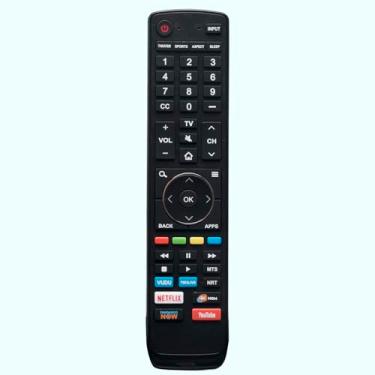 Imagem de Controle remoto de substituição EN3R39H EN3R39S, adequado para TV Sharp/Hisense LC-43Q7000U LC-43P7000U LC-50P7000U LC-55Q7000U LC-55Q7030U LC-55Q620U LC-55Q7040U LC-55Q7040U LC-55Q7040U LC-55Q7040U