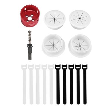 Imagem de Grcfumo TV Wire Hider, Kit de gerenciamento de cabo montado na parede, Atrás da parede TV Wire Kit Cable Hider para sala de estar, Quarto