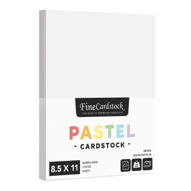 Imagem de Papel de cartolina S Impressão superfina 8,5 x 11 branco 163gsm