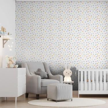 Imagem de Papel de Parede Revoada Confete Lilás 4408