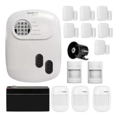 Imagem de Kit Alarme Intelbras Monitorado App Celular 12sensor Sem Fio