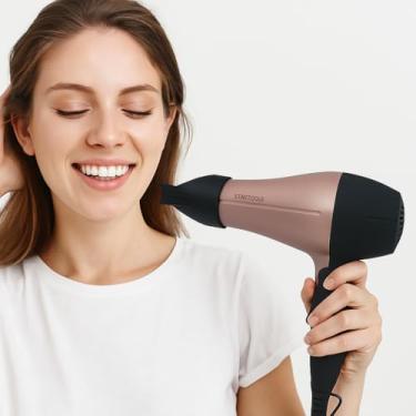 Imagem de Secador de Cabelo Portátil 1200W Bivolt - Rosa