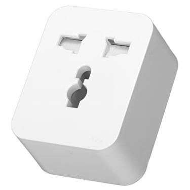 Imagem de Zerodis 15A Smart Plug WiFi Smart Socket Módulos de Tomada de Voz Função do Timer de Voz para Os Fãs Umidificadores Socket Timer Function Control App Control 15A Plug WiFi