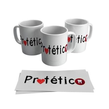 Imagem de Caneca Protético Presente Formatura Profissão Prótese Curso