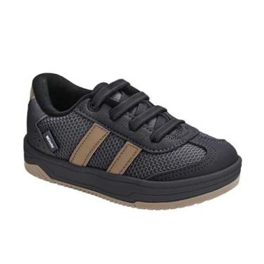 Imagem de Tênis Infantil Menino Kidy Happy Preto 23