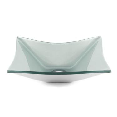 Imagem de CUBA DE BANHEIRO RETANGULAR KIT COM VÁLVULA CLICK INOX PIA BANHEIRO CUBAS DE SOBREPOR BANHEIRO(PRATA)