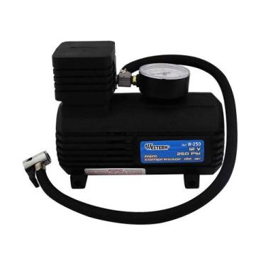 Imagem de Mini Compressor De Ar 12V Western W-250, 12V