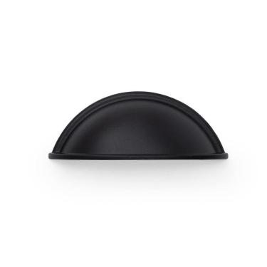 Imagem de Kit 3 Puxador Concha Puxadores De Gaveta Armario Preto