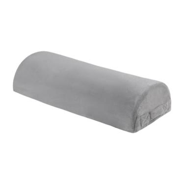 Imagem de YWJLQH Apoio para os pés para escritório sob a mesa, capa removível, acessórios de escritório, apoio para os pés sob a mesa, almofada para descanso de pernas