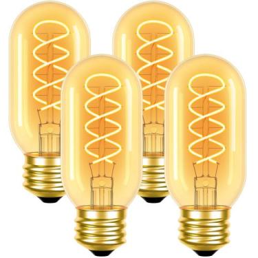 Imagem de Lâmpadas LED vintage Edison Hykton 6W (pacote com 4) E26 2200K reguláv