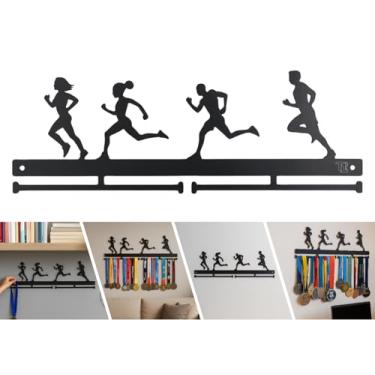 Imagem de Suporte Para Pendurar Medalhas | Porta Medalhas Corrida | Organizador 3 Modelos Metal (Corrida)