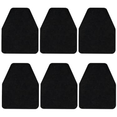 Imagem de Tapetes de mictório pacote com 12, tapetes de mictório para homens banheiro 42 cm x 52 cm, almofadas de mictório comerciais laváveis para quarto masculino, almofadas de piso de mictório para protetor