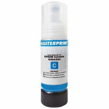 Imagem de Tinta Ciano Corante Compatível 504 544 para Epson L3110 L3150 L4150 L4160 L6160 L6170 L6190 ET2700 ET3700 70ml