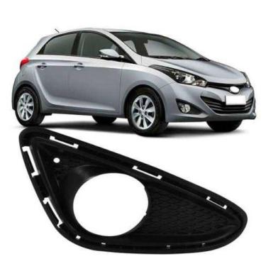 Imagem de Moldura Grade Farol Milha Hb20 2012 2013 2014 2015 - TOP