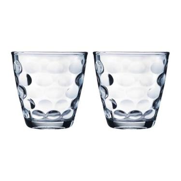 Imagem de Copos de Vidro Bangkok Transparente Redondo 250ML Água 2 un - WELLMIX,