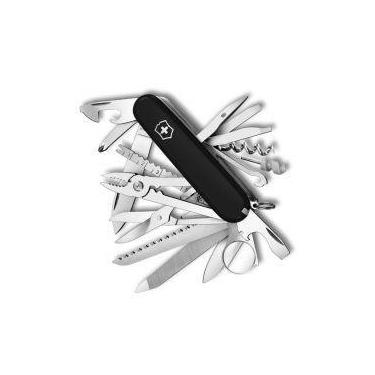 Imagem de Canivete Suíço Victorinox Swisschamp Preto 33 funções Original 1.6795.