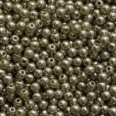 Imagem de PÉROLA DE ABS LISA Nº 05 20G PEROLA 5MM - LADEIRA BIJUTERIAS, MARROM