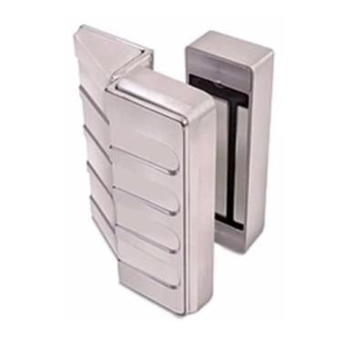 Imagem de Fechadura Eletro Magnética 12V Cromada Agl Al150 Proteçao - A.R Varied