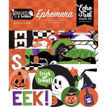 Imagem de Echo Park Paper Fantasmas e Goblins Efêmeras, Multicor