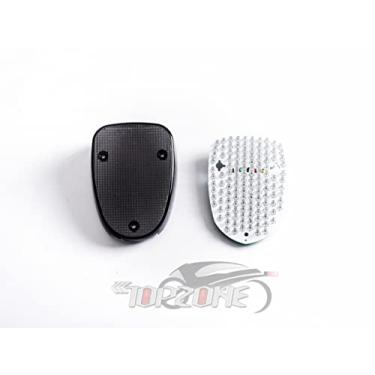 Imagem de Compatível com Yamaha XVZ13 ROYAL STAR 1996-2013; XVS400C Drag Star Classic 1999-2016; luz de freio traseira do motor (luz de freio LED, lente fumaça)