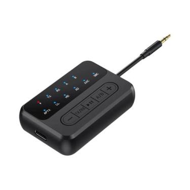 Imagem de Transmissor E Receptor De Áudio Bluetooth 5.4 Com Baixa Latência, Adap