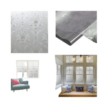 Imagem de Película De Vidro Fosco Para Janelas, Cobertura De Decoração De Porta 