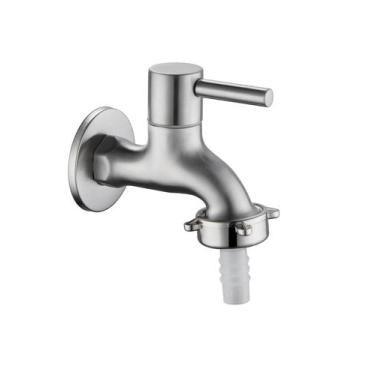 Imagem de Torneira Inox Tanque Jardim Doan NOX14 - Aço 304, Bica Móvel