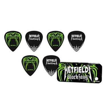 Imagem de Dunlop PH112T.73 Hetfield Black Fang Pick Tin, 0,73 mm, 6 palhetas/lata