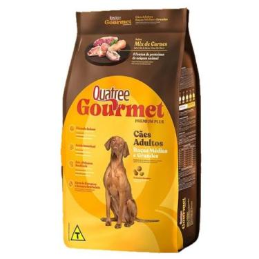 Imagem de Ração Quatree Gourmet Cães Adultos Raças Médias e Grandes 20kg - GRANV