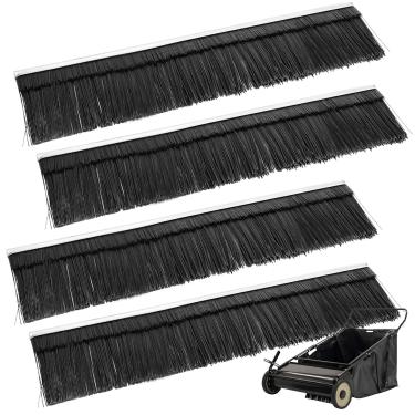Imagem de Escova de substituição 46780 para modelos Agri-Fab 45-0521,45-0261,45-02602,45-02602,45-0456,45-1,250-1,323 cm para reboque de 106,7 cm atrás de gramado e vassoura de folhas (4 Pacote)