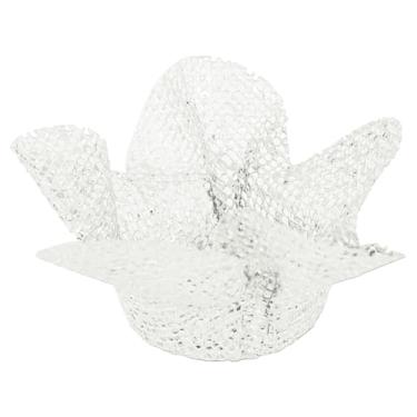 Imagem de Lindas embalagens de doces, 25 papéis de embrulho simples com flores únicas, biombos escoceses, casamentos, estreias, festas (COR BRANCA)