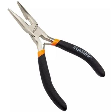 Imagem de Mini Alicate Bico Meia Cana Reto 5"" 130mm CrV Niquelado - 1782055 - SPARTA