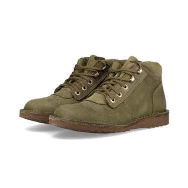 Imagem de JIM GREEN Botas Masculinas African Ranger Com Cadarço, Couro De Grão Integral Resistente À Água, Bota De Trabalho Ou Caminhada (Verde Houston, 10)