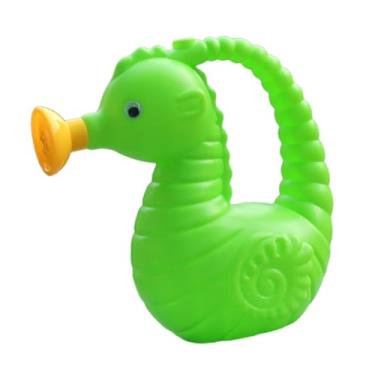 Imagem de Fenteer Regador de animais, ferramenta de jardinagem, bico longo, presente para crianças, alça portátil, criativo, lata de água para jardim, para plantas, Verde 800ml