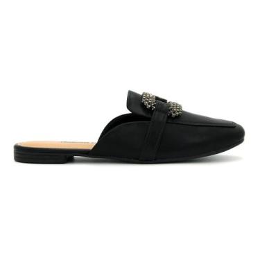 Imagem de Sapatilha Dakota Original Mule Baixa Brilho Feminino 231, 36, Preto