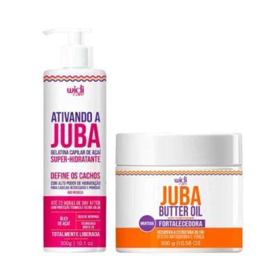 Imagem de Widi Juba Hidratação e Fortalecimento Kit - Gelatina Super Hidratante 