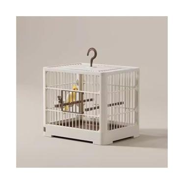 Imagem de Gaiola de pássaro, gaiola de pássaro, papagaio, casa, grande, reprodução, portátil, especial, ninho de pássaro (marrom)